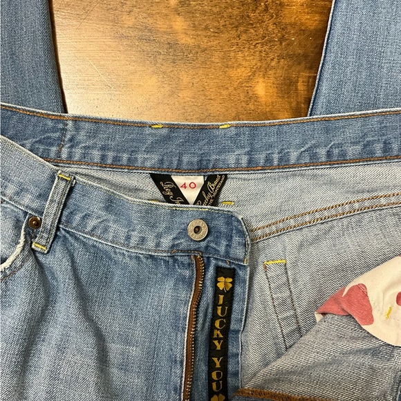 Lucky Brand Baggy Jeans Size 40/32 - Picture 3 of 4